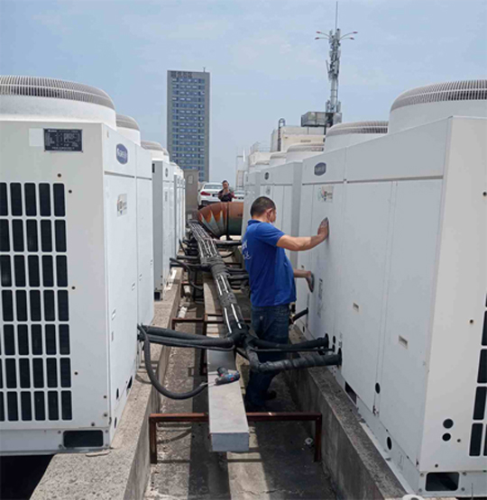 陕州中央空调制热和不制冷系统维修方法